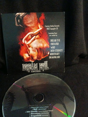Dream Evil United CD употребяван, метъл