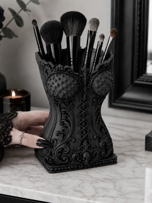 Gothic Brush Holder Pencil Case custom made