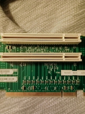 Dell PCI Riser Card used, 2 slots, Part No 583XT / 02MWB