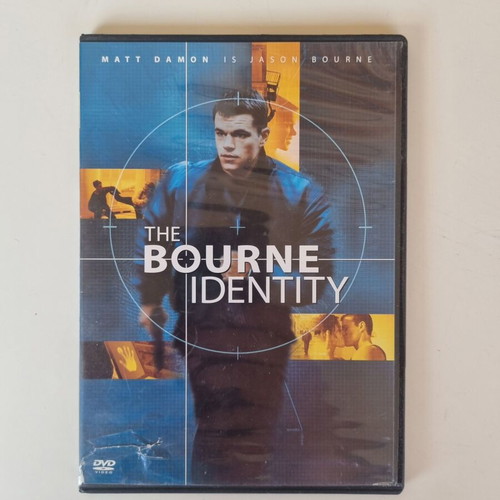 The Bourne Identity DVD, adventure action thriller