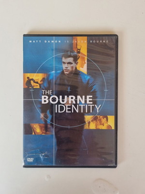 The Bourne Identity DVD, adventure action thriller