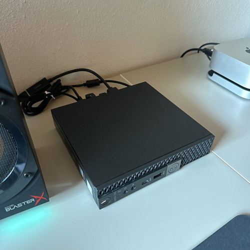 Dell OptiPlex 7060T mini PC with Intel i5 8500T, 16GB RAM, 128GB SSD, Windows 11
