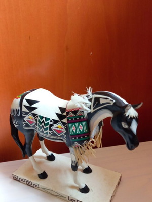 Χειροποίητο συλλεκτικό αριθμημένο σπάνιο διακοσμητικό άλογο σαν καινούργιο