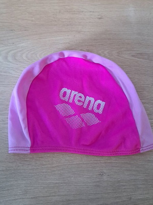 Arena swimming cap pink used for girl up to 6 years