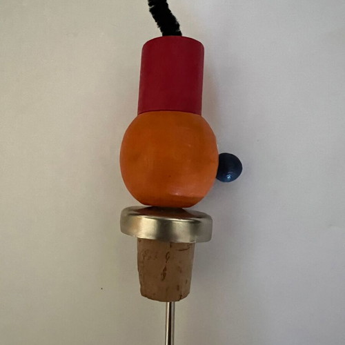 Vintage bottle stopper measuring used
