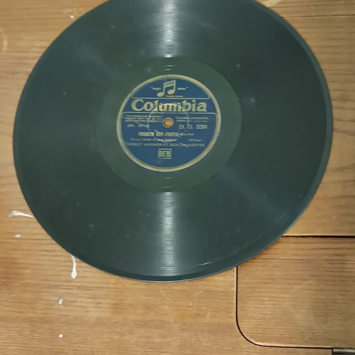 78 rpm records used, set of 19
