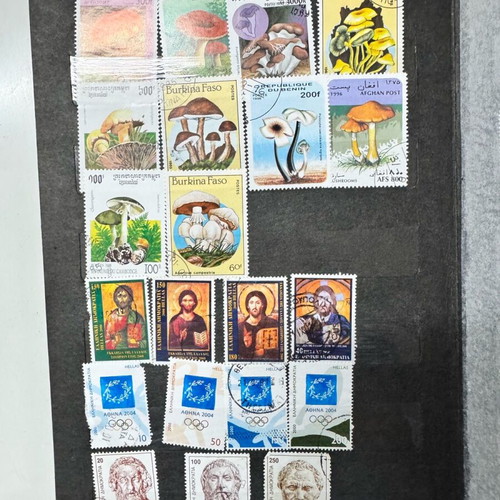 Old used stamps
