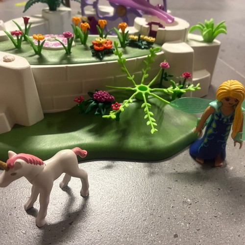 Playmobil Fairy Lake used, chest with damage