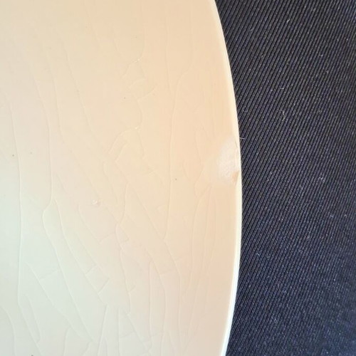 Vintage set of 10 shallow plates & platter Elke Chalkidos Ironstone