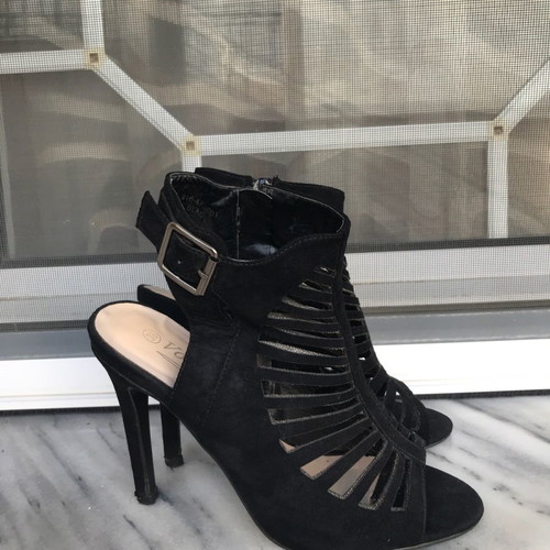 Voi&Noi sandals used, size 36, black with heel