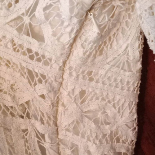 White lace dress Massimo Dutti like new, size M