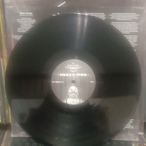 Black Star Riders Heavy Fire LP signed, like new, metal