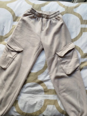 Cargo style tracksuit Zara like new, beige, size S