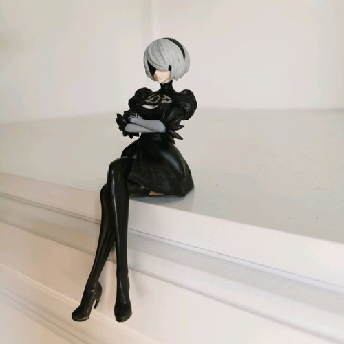 Nier Automata 2B statue figure 15cm new