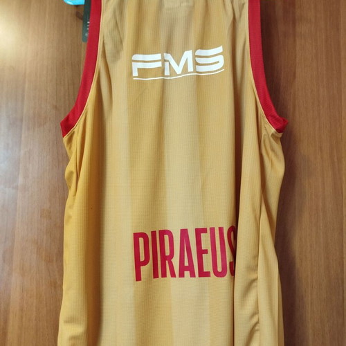 Olympiacos basketball jersey large, new, 100 years logo