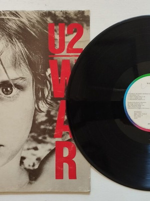 U2 vinyl record used, rock genre