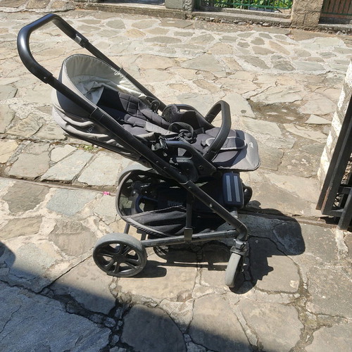 Joie Chrome Baby Stroller Three-in-One Like New