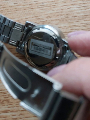 666 Barcelona 666-245 ρολόι unisex μεταχειρισμένο, ατσάλι, μπλε