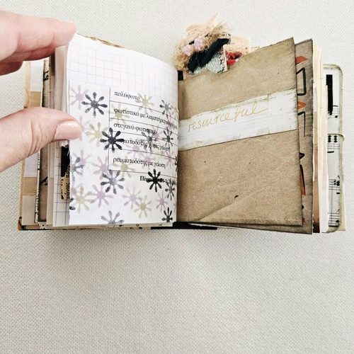 The Leopard Heart handmade notebook like new