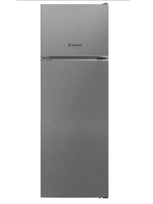 Morris two-door refrigerator inox look