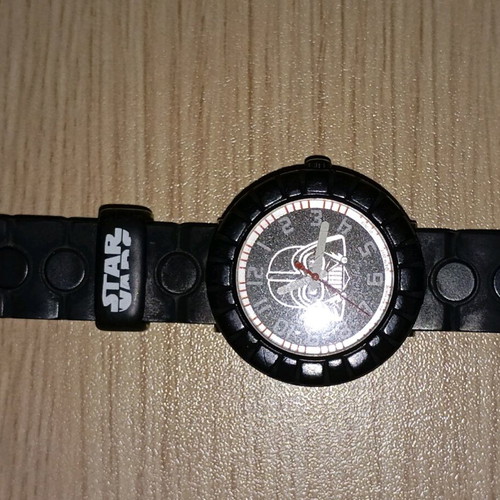 Swatch kids watch Star Wars like new, waterproof, black