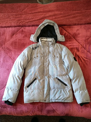SRK LTD jacket used, gray, size S