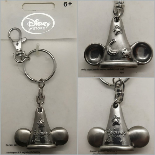 Disney Sorcerer's Hat Keychain new, pewter
