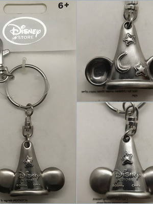 Μπρελόκ Disney Sorcerer's Hat καινούργιο, κασσίτερο