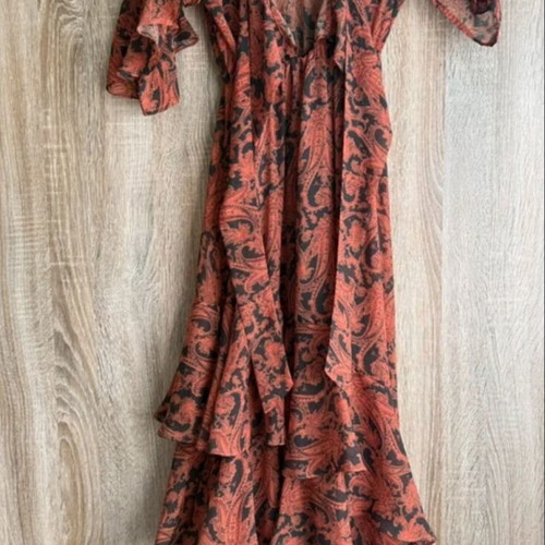 Φόρεμα Vassia Kostara terracotta σαν καινούργιο, πορτοκαλί