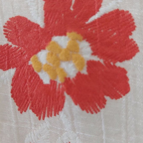 White Dina blouse no 4 new with embroidery and fringes
