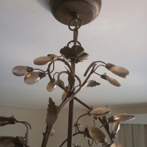 Florentine style chandelier, vintage