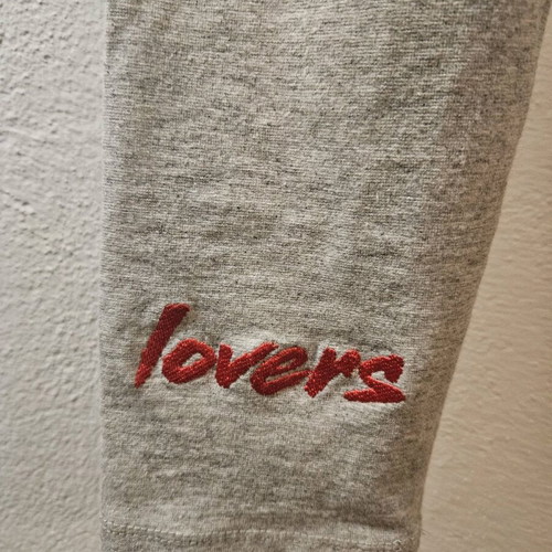 Sunsetgo lovers leggings like new, one size, gray with belly tie