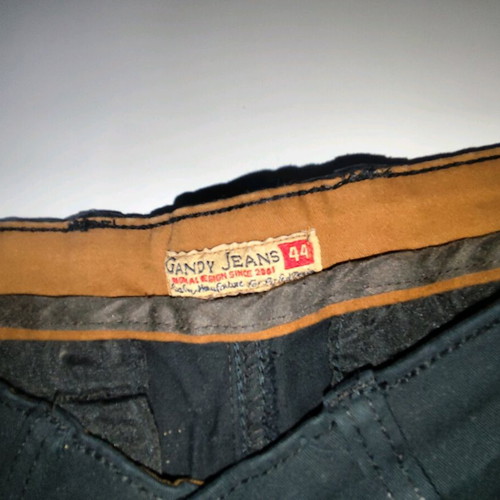 Men's pants used, dark blue, size S