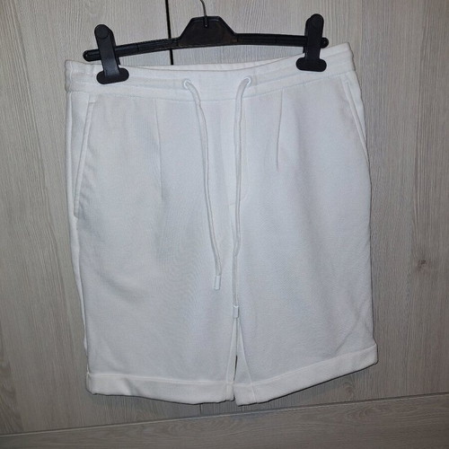 Zara shorts new, white, size S