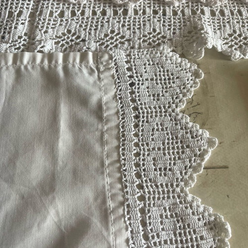 Macatia used, pack of 12 with handmade lace