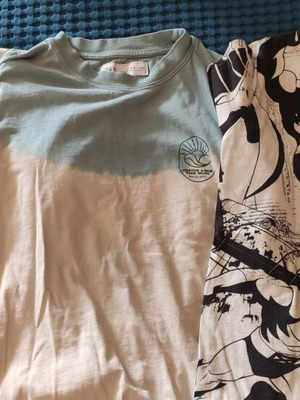 Set of summer T-shirts Zara and H&M for boys 8-9 years, used, X-men unworn
