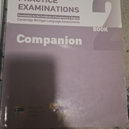 ECCE Michigan English Exam Books used with companion and students book