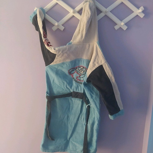 Aquarapid children's bathrobe like new, size 12