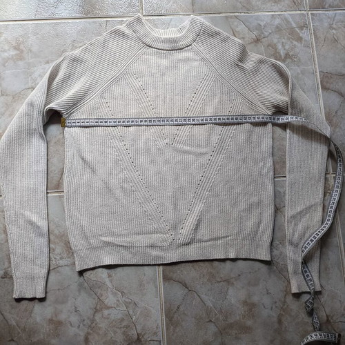 Piazza Italia sweater used, beige, size M