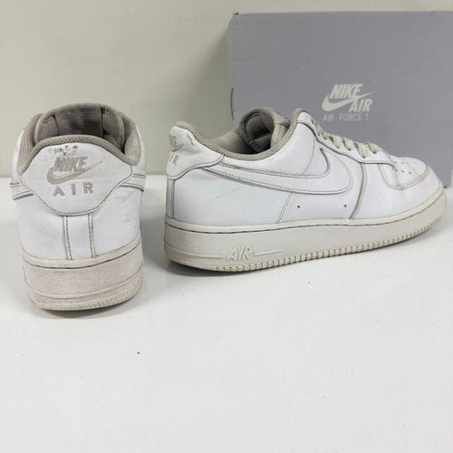 Nike Air Force 1 used men's sneakers natural leather size 44.5