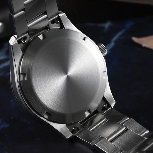 Watchdives WD0005B Ice Crack Automatic Seiko NH35 Men Watch new