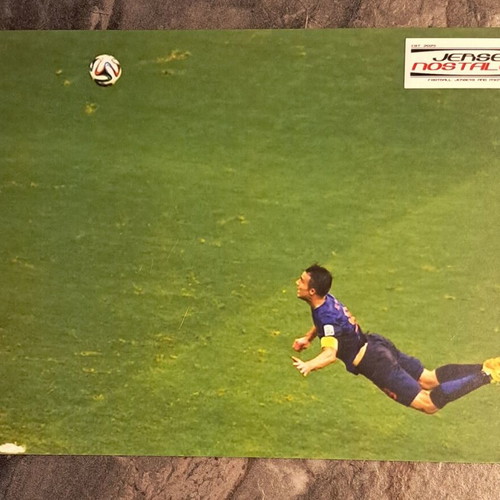 Jersey nostalgia cart postale Van Persie new