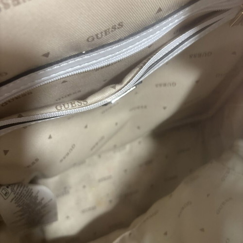 Guess backpack used, white