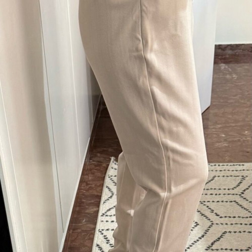 Na-Kd women's fabric pants beige like new