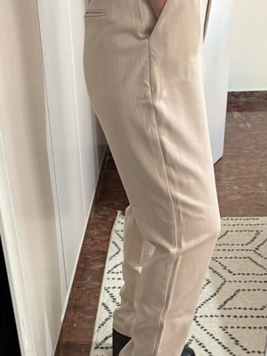 Na-Kd women's fabric pants beige like new