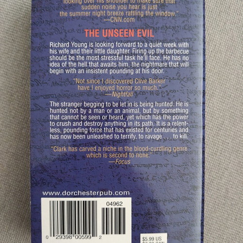 Darker novel by Simon Clark new, English