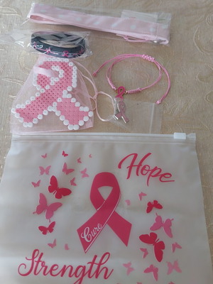 Bracelets and keychains new, unused