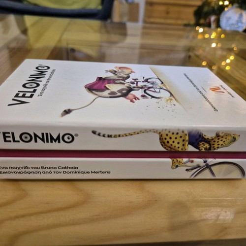 Velonimo board game with cards for 2-5 players, age 7+