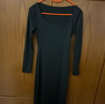 Black long tight dress like new Shein