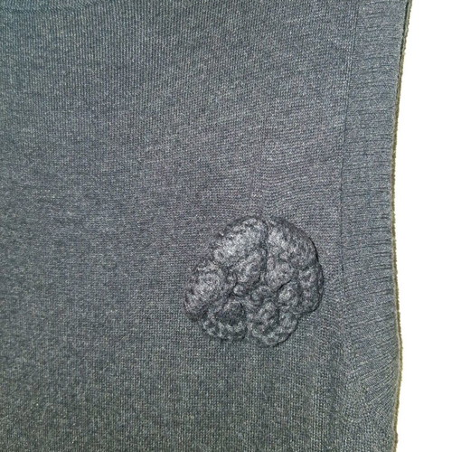 Sleeveless Turtleneck Dress Gray Like New